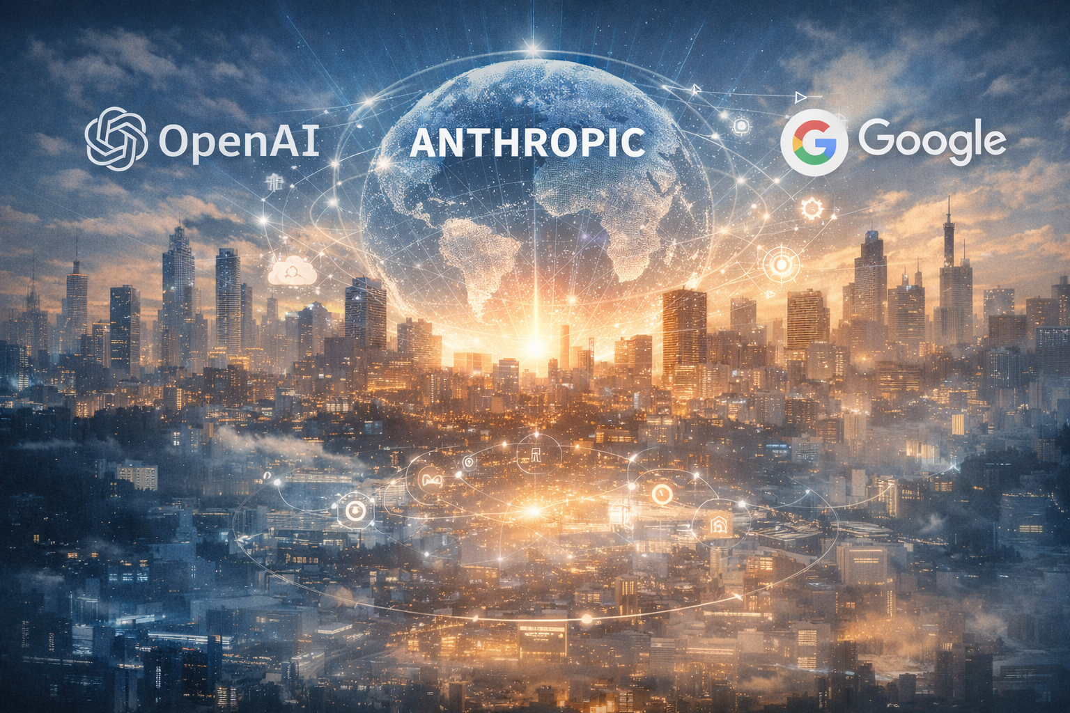 The AI Partnership Era: Why OpenAI, Anthropic, and Google Are Locking Arms with Industry Giants